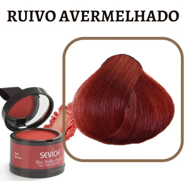 Tinta de cabelo em pó para falhas e fios brancos - Sevích™